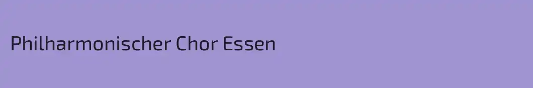 Philharmonischer Chor Essen